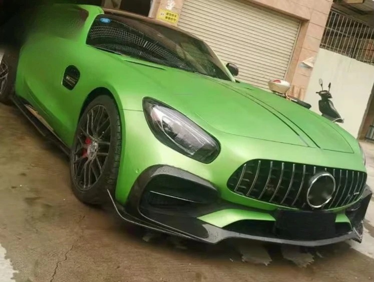 19-21 Years GT Carbon Fiber Front Lip Car Bumper Front Lip for  GTC GTS GT Coupe Car Bumper